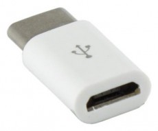 Sbox AD.USB-C W/R USB 2.0 anya - Type-C apa fehér adapter Iroda és számítástechnika - Számítógép tartozék - USB kábel - 507063