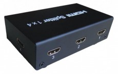 Sbox HDMI-4 4 portos 1.4 HDMI elosztó Tv kiegészítők - Kábel / csatlakozó - Hdmi kábel - 507061