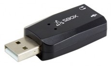 Sbox USBC-11 külső hangkártya Iroda és számítástechnika - Számítógép tartozék - Hangkártya - 507410