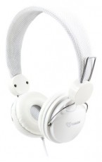 Sbox HS-736W fehér mikrofonos fejhallgató Audio-Video / Hifi / Multimédia - Fül és Fejhallgatók - Fejhallgató - 507756