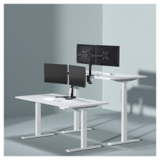 Sbox LCD-352/2-2 17-32 dönthető, forgatható asztali dual monitor tartó konzol Tv kiegészítők - Fali tartó / konzol - Asztali tartó - 507715