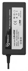 Sbox LN-45W Lenovo laptopokhoz töltő adapter Iroda és számítástechnika - Notebook kiegészítő - Notebook töltő / hálózati adapter - 508478