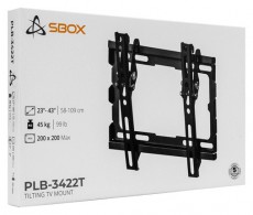 Sbox PLB-3422T-2 23-43 dönthető fali TV konzol Tv kiegészítők - Fali tartó / konzol - Fali tv tartó - 508519