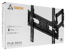 Sbox PLB-3644-2 32-55 dönthető, forgatható TV fali konzol Tv kiegészítők - Fali tartó / konzol - Fali tv tartó - 508396