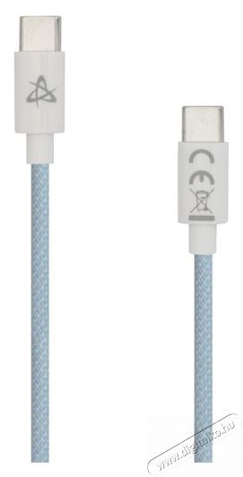 Sbox TYPE-C-1-BL 1 60W Type-C kék adat- és töltőkábel Iroda és számítástechnika - Számítógép tartozék - USB kábel - 507655