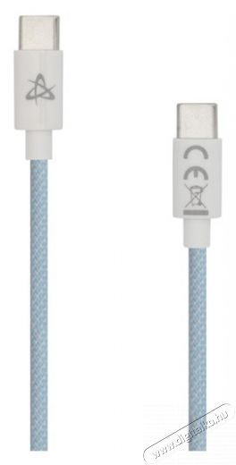 Sbox TYPE-C-1-BL 1 60W Type-C kék adat- és töltőkábel Iroda és számítástechnika - Számítógép tartozék - USB kábel - 507655