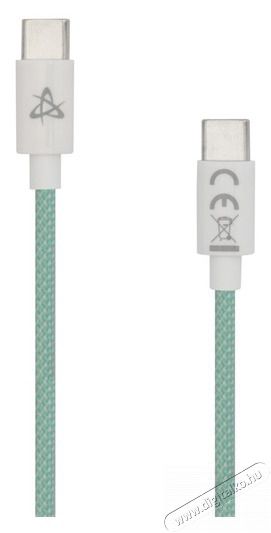 Sbox TYPE-C-1-G 1m 60W Type-C zöld adat- és töltőkábel Tv kiegészítők - Kábel / csatlakozó - USB kábel - 507721