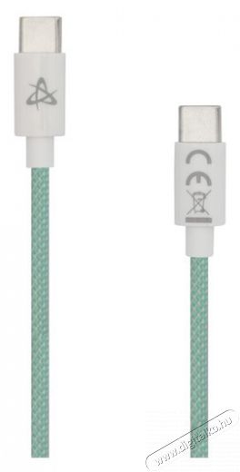 Sbox TYPE-C-1-G 1m 60W Type-C zöld adat- és töltőkábel Tv kiegészítők - Kábel / csatlakozó - USB kábel - 507721