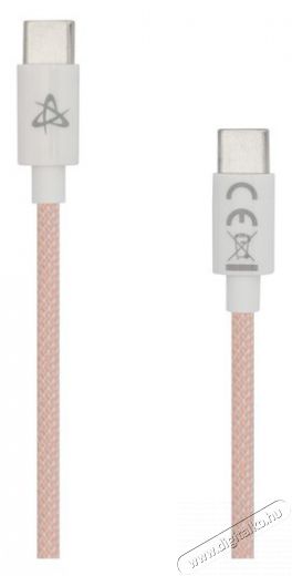 Sbox TYPE-C-1-P 1m 60W Type-C pink adat- és töltőkábel Tv kiegészítők - Kábel / csatlakozó - USB kábel - 507722