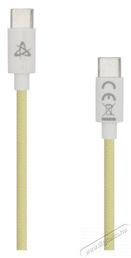 Sbox TYPE-C-1-Y 1m 60W Type-C sárga adat- és töltőkábel Tv kiegészítők - Kábel / csatlakozó - USB kábel - 507723