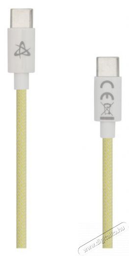 Sbox TYPE-C-1-Y 1m 60W Type-C sárga adat- és töltőkábel Tv kiegészítők - Kábel / csatlakozó - USB kábel - 507723