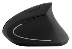 Sbox VM-065W 4D 2,4GHz fekete vezeték nélküli vertikális egér Iroda és számítástechnika - Egér - Vezeték nélküli egér - 507759
