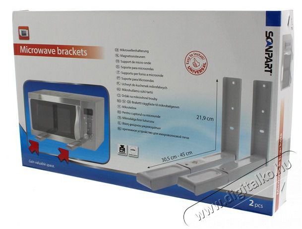 Scanpart 7300005510 mikrohull&aacute;m&uacute; s&uuml;tőh&ouml;z univerz&aacute;lis tart&oacute; Konyhai term&eacute;kek - Mikrohull&aacute;m&uacute; s&uuml;tő - Kieg&eacute;sz&iacute;tő - 444295