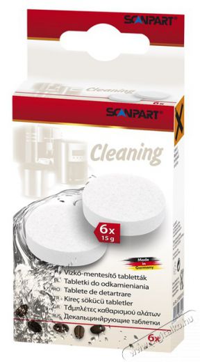 Scanpart AKS219 VÍZKŐMENTESÍTŐ TABLETTA Konyhai termékek - Kávéfőző / kávéörlő / kiegészítő - Filter / tisztító / vízkőmentesítő - 464752