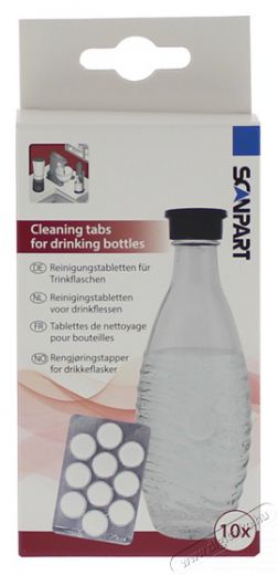 Scanpart 2790000666 sodastream kompatibilis 10 db-os palack tisztító Konyhai termékek - Sodastream szódagép - Sodastream egyéb kiegészítő - 462904