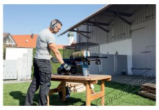 SCHEPPACH HL 760 LS - rönkhasító állvánnyal Háztartás / Otthon / Kültér - Kültér / kerti termék / grill - Sövény / kézi fű és lomb vágó - 501967