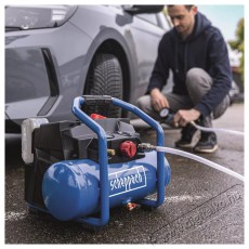 SCHEPPACH AKU 20V IXES C-ACT160/6-X l&eacute;gsűr&iacute;tővel (AKU n&eacute;lk&uuml;l) kompresszor H&aacute;ztart&aacute;s / Otthon / K&uuml;lt&eacute;r - Szersz&aacute;m - Kompresszor - 521395