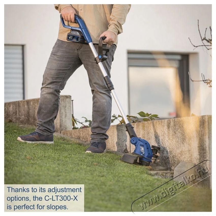 SCHEPPACH C-LT300-X 2 az 1-ben IXES 20 V (akku &eacute;s t&ouml;ltő n&eacute;lk&uuml;l) akkus szeg&eacute;lyv&aacute;g&oacute; H&aacute;ztart&aacute;s / Otthon / K&uuml;lt&eacute;r - K&uuml;lt&eacute;r / kerti term&eacute;k / grill - Motoros fűkasza / szeg&eacute;lyny&iacute;r&oacute; - 501857