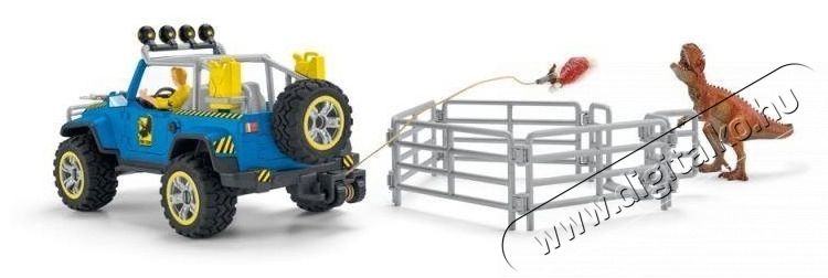 Schleich 41464 41464 Terepj&aacute;r&oacute; ker&iacute;t&eacute;ssel dinoszaurusznak H&aacute;ztart&aacute;s / Otthon / K&uuml;lt&eacute;r - J&aacute;t&eacute;k / Sport - J&aacute;t&eacute;kfigura - 532148