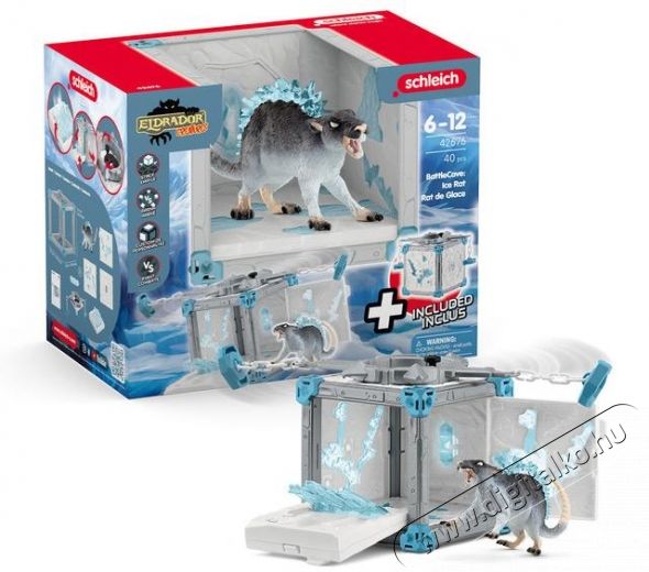 Schleich 42676 Arena BattleCave  j&eacute;gpatk&aacute;nyok H&aacute;ztart&aacute;s / Otthon / K&uuml;lt&eacute;r - J&aacute;t&eacute;k / Sport - J&aacute;t&eacute;kfigura - 532153