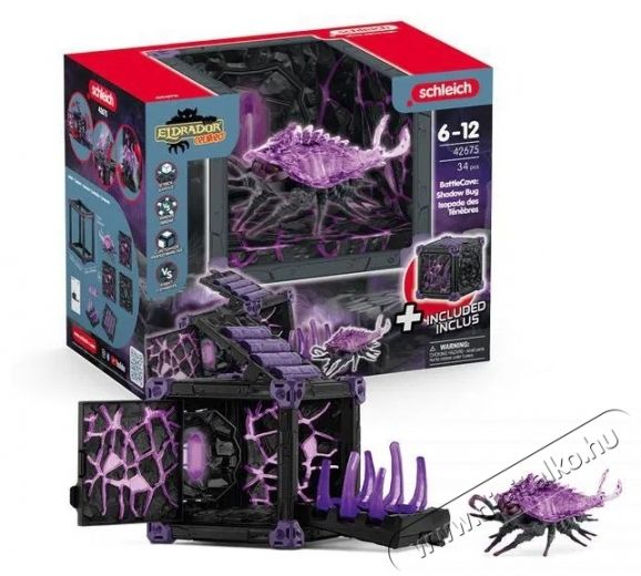 Schleich &Aacute;rnybog&aacute;r a BattleCave ar&eacute;n&aacute;ban 42675 H&aacute;ztart&aacute;s / Otthon / K&uuml;lt&eacute;r - J&aacute;t&eacute;k / Sport - J&aacute;t&eacute;kfigura - 532158
