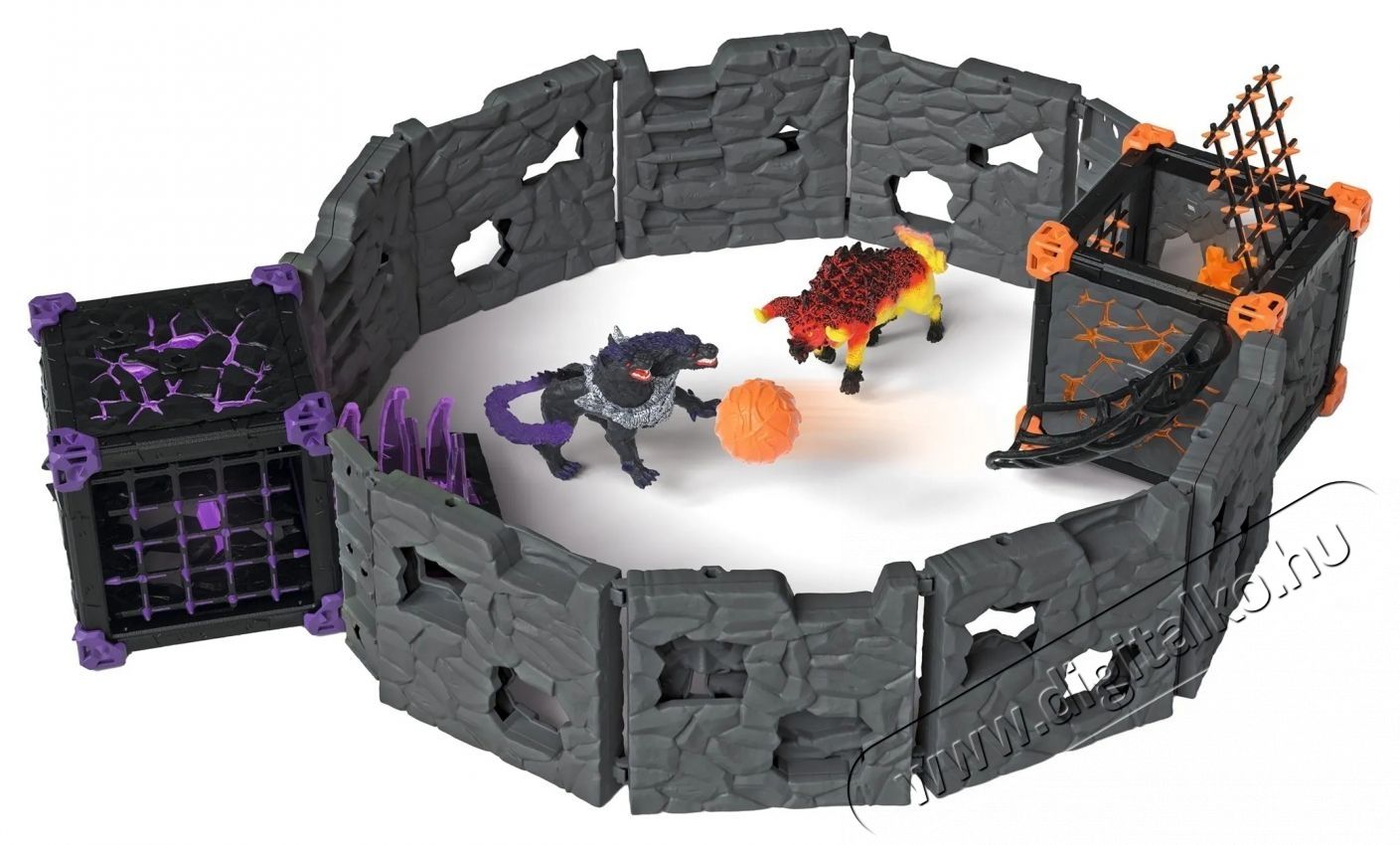 Schleich BattleCave Ar&eacute;na  L&aacute;vasz&ouml;rny vs. &Aacute;rnyl&eacute;ny 42673 H&aacute;ztart&aacute;s / Otthon / K&uuml;lt&eacute;r - J&aacute;t&eacute;k / Sport - J&aacute;t&eacute;kfigura - 532142