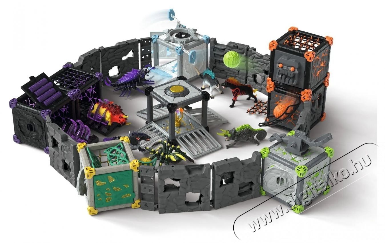 Schleich BattleCave Ar&eacute;na  L&aacute;vasz&ouml;rny vs. &Aacute;rnyl&eacute;ny 42673 H&aacute;ztart&aacute;s / Otthon / K&uuml;lt&eacute;r - J&aacute;t&eacute;k / Sport - J&aacute;t&eacute;kfigura - 532142