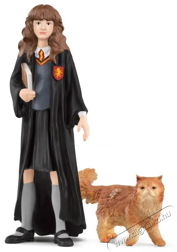 Schleich Harry Potter - Hermione Granger &eacute;s Cs&aacute;mp&aacute;s 42635 H&aacute;ztart&aacute;s / Otthon / K&uuml;lt&eacute;r - J&aacute;t&eacute;k / Sport - J&aacute;t&eacute;kfigura - 532144