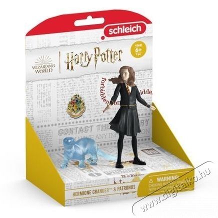 Schleich Harry Potter Hermione Granger &eacute;s vidra patr&oacute;nusa 42681 H&aacute;ztart&aacute;s / Otthon / K&uuml;lt&eacute;r - J&aacute;t&eacute;k / Sport - J&aacute;t&eacute;kfigura - 532151