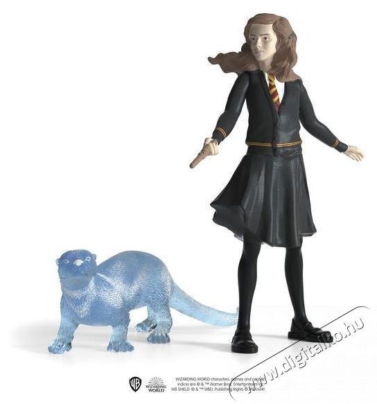 Schleich Harry Potter Hermione Granger &eacute;s vidra patr&oacute;nusa 42681 H&aacute;ztart&aacute;s / Otthon / K&uuml;lt&eacute;r - J&aacute;t&eacute;k / Sport - J&aacute;t&eacute;kfigura - 532151