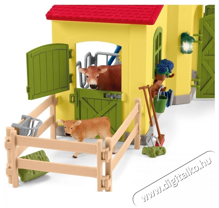 Schleich Nagy farm &aacute;llatokkal &eacute;s tartoz&eacute;kokkal 42605 H&aacute;ztart&aacute;s / Otthon / K&uuml;lt&eacute;r - J&aacute;t&eacute;k / Sport - J&aacute;t&eacute;kfigura - 532141