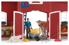 Schleich Nagy pajta &aacute;llatokkal &eacute;s kieg&eacute;sz&iacute;tőkkel 42606 H&aacute;ztart&aacute;s / Otthon / K&uuml;lt&eacute;r - J&aacute;t&eacute;k / Sport - J&aacute;t&eacute;kfigura - 532143