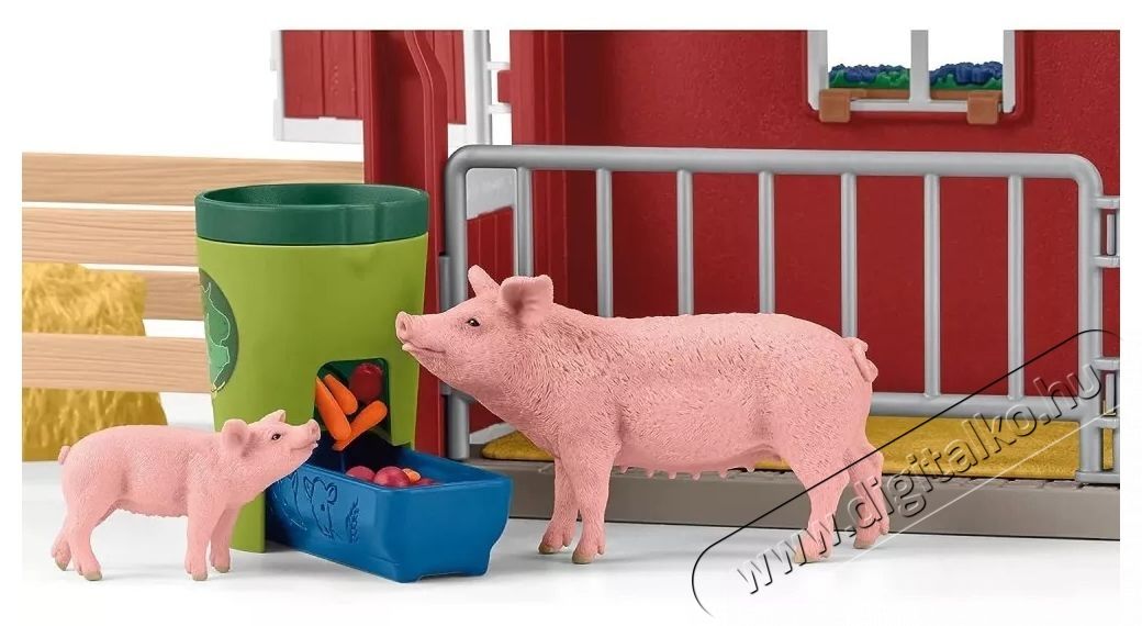 Schleich Nagy pajta &aacute;llatokkal &eacute;s kieg&eacute;sz&iacute;tőkkel 42606 H&aacute;ztart&aacute;s / Otthon / K&uuml;lt&eacute;r - J&aacute;t&eacute;k / Sport - J&aacute;t&eacute;kfigura - 532143