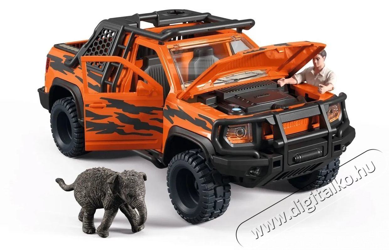 Schleich Terepj&aacute;r&oacute;s dzsungelkaland kiselef&aacute;nttal 42720 H&aacute;ztart&aacute;s / Otthon / K&uuml;lt&eacute;r - J&aacute;t&eacute;k / Sport - J&aacute;t&eacute;kfigura - 532170