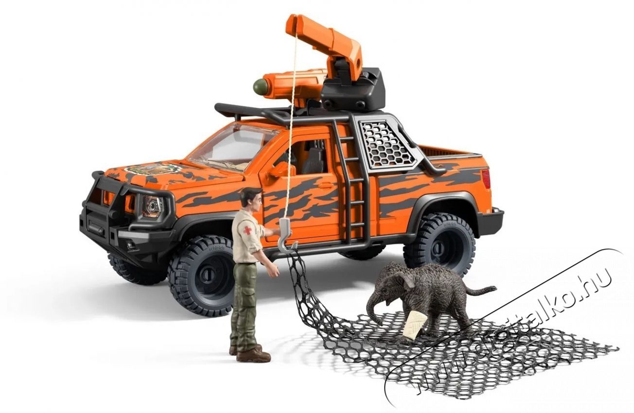 Schleich Terepj&aacute;r&oacute;s dzsungelkaland kiselef&aacute;nttal 42720 H&aacute;ztart&aacute;s / Otthon / K&uuml;lt&eacute;r - J&aacute;t&eacute;k / Sport - J&aacute;t&eacute;kfigura - 532170