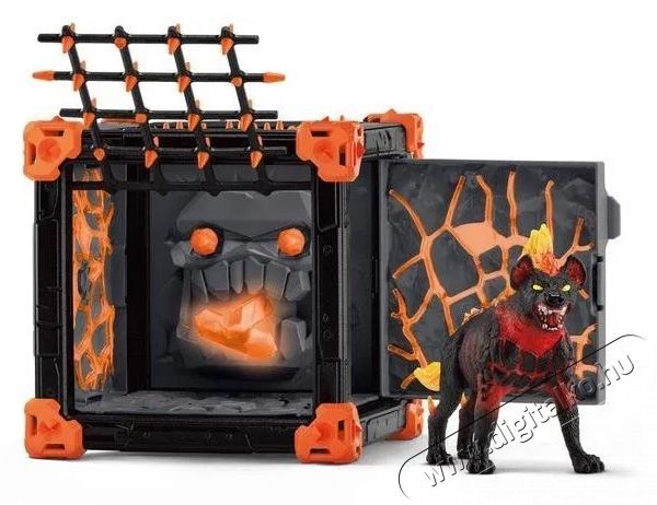 Schleich BattleCave Ar&eacute;na L&aacute;va hi&eacute;n&aacute;k 42674 H&aacute;ztart&aacute;s / Otthon / K&uuml;lt&eacute;r - J&aacute;t&eacute;k / Sport - J&aacute;t&eacute;kfigura - 532131