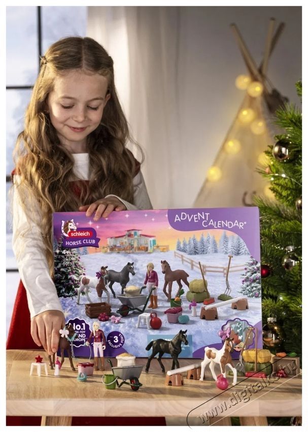 Schleich Horse Club 2025 adventi napt&aacute;r - Kar&aacute;csonyi csodacsik&oacute; 99178 H&aacute;ztart&aacute;s / Otthon / K&uuml;lt&eacute;r - J&aacute;t&eacute;k / Sport - J&aacute;t&eacute;kfigura - 532130