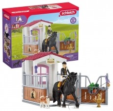 Schleich Lovasklub ist&aacute;ll&oacute;&aacute;ll&aacute;s  Tori &eacute;s Princess 42437 H&aacute;ztart&aacute;s / Otthon / K&uuml;lt&eacute;r - J&aacute;t&eacute;k / Sport - J&aacute;t&eacute;kfigura - 532123
