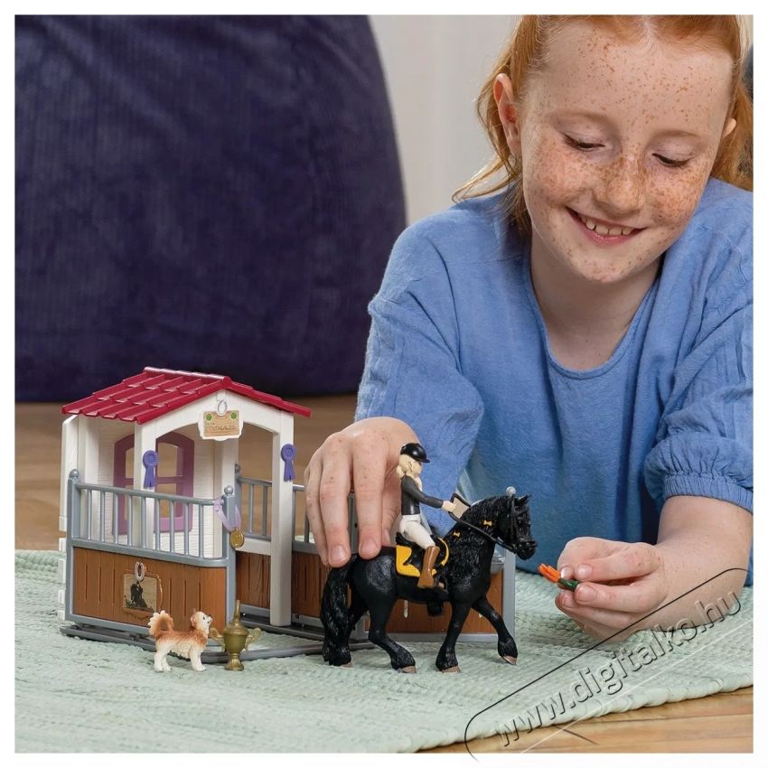 Schleich Lovasklub ist&aacute;ll&oacute;&aacute;ll&aacute;s  Tori &eacute;s Princess 42437 H&aacute;ztart&aacute;s / Otthon / K&uuml;lt&eacute;r - J&aacute;t&eacute;k / Sport - J&aacute;t&eacute;kfigura - 532123