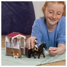 Schleich Lovasklub ist&aacute;ll&oacute;&aacute;ll&aacute;s  Tori &eacute;s Princess 42437 H&aacute;ztart&aacute;s / Otthon / K&uuml;lt&eacute;r - J&aacute;t&eacute;k / Sport - J&aacute;t&eacute;kfigura - 532123