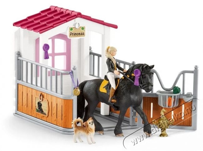 Schleich Lovasklub ist&aacute;ll&oacute;&aacute;ll&aacute;s  Tori &eacute;s Princess 42437 H&aacute;ztart&aacute;s / Otthon / K&uuml;lt&eacute;r - J&aacute;t&eacute;k / Sport - J&aacute;t&eacute;kfigura - 532123