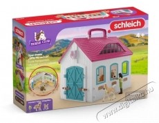 Schleich nyitott ist&aacute;ll&oacute;  Litte Horseshoe  42703 H&aacute;ztart&aacute;s / Otthon / K&uuml;lt&eacute;r - J&aacute;t&eacute;k / Sport - J&aacute;t&eacute;kfigura - 532132