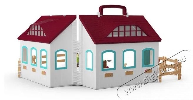 Schleich nyitott ist&aacute;ll&oacute;  Litte Horseshoe  42703 H&aacute;ztart&aacute;s / Otthon / K&uuml;lt&eacute;r - J&aacute;t&eacute;k / Sport - J&aacute;t&eacute;kfigura - 532132