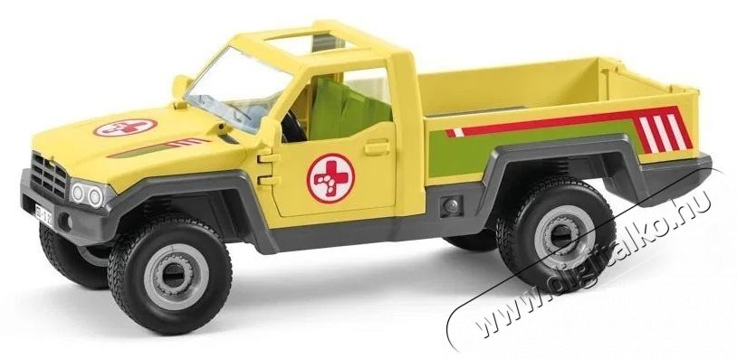 Schleich Terepj&aacute;r&oacute; mentőj&aacute;rmű &aacute;llatorvossal 42503 H&aacute;ztart&aacute;s / Otthon / K&uuml;lt&eacute;r - J&aacute;t&eacute;k / Sport - J&aacute;t&eacute;kfigura - 532137
