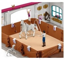 Schleich Peppertree lovarda 42639 H&aacute;ztart&aacute;s / Otthon / K&uuml;lt&eacute;r - J&aacute;t&eacute;k / Sport - J&aacute;t&eacute;kfigura - 532127