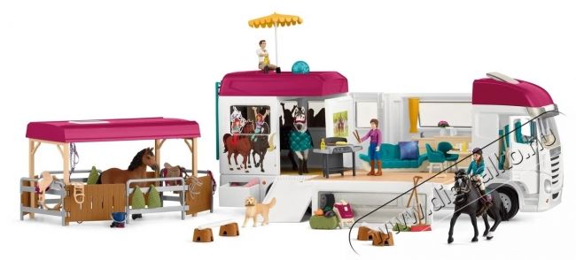Schleich L&oacute;sz&aacute;ll&iacute;t&oacute; 42619 H&aacute;ztart&aacute;s / Otthon / K&uuml;lt&eacute;r - J&aacute;t&eacute;k / Sport - J&aacute;t&eacute;kfigura - 532124