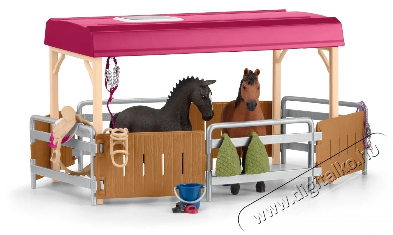 Schleich L&oacute;sz&aacute;ll&iacute;t&oacute; 42619 H&aacute;ztart&aacute;s / Otthon / K&uuml;lt&eacute;r - J&aacute;t&eacute;k / Sport - J&aacute;t&eacute;kfigura - 532124