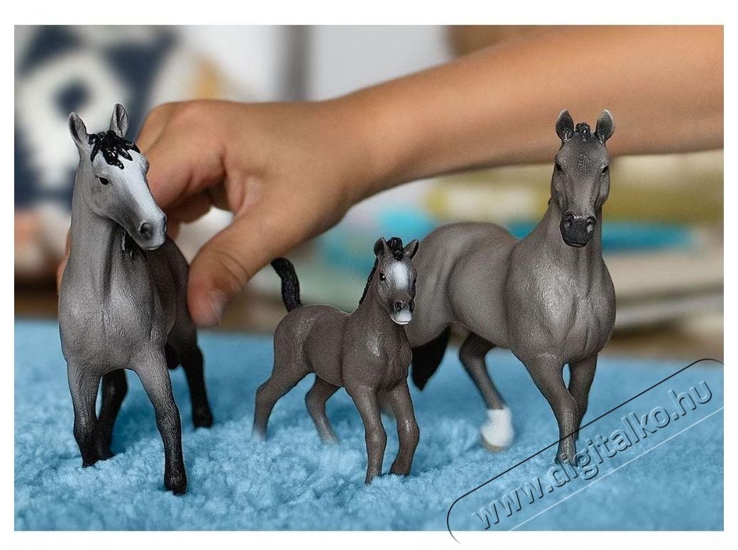 Schleich Horse Club 13957 Francia h&aacute;tasl&oacute; csik&oacute; H&aacute;ztart&aacute;s / Otthon / K&uuml;lt&eacute;r - J&aacute;t&eacute;k / Sport - J&aacute;t&eacute;kfigura - 533754