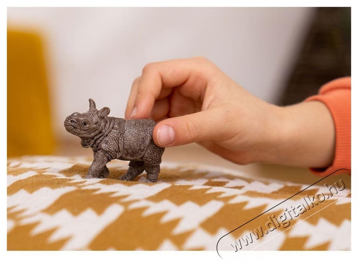 Schleich Wild life 14860 Indiai orrszarv&uacute; b&eacute;bi H&aacute;ztart&aacute;s / Otthon / K&uuml;lt&eacute;r - J&aacute;t&eacute;k / Sport - J&aacute;t&eacute;kfigura - 533756