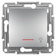 Schneider EPH1800161 ASFORA jelzőfényes/lámpajel/rugós bekötés/alumínium egypólusú nyomó Egyéb - Nem forgalmazzuk ! - 396601